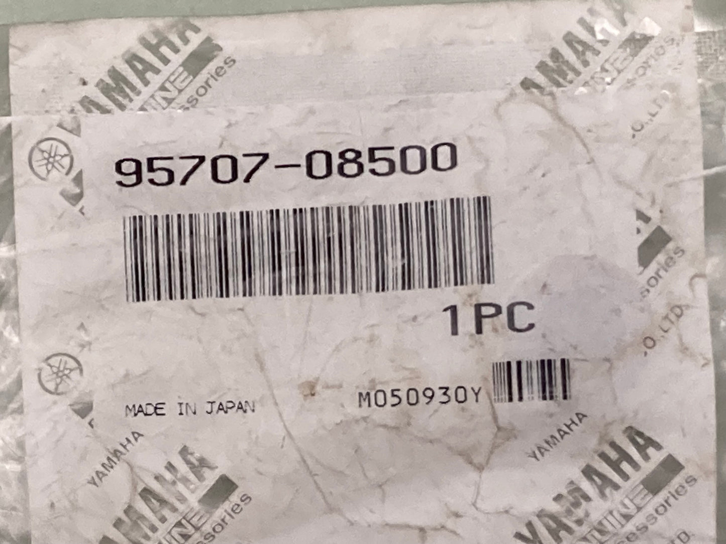 New Genuine Yamaha 95707-08500 Nut, Flange, (Jn5)