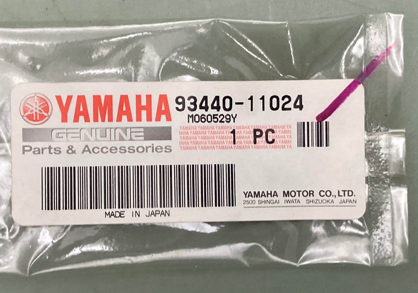 New Genuine Yamaha 93440-11024 Circlip, Outer