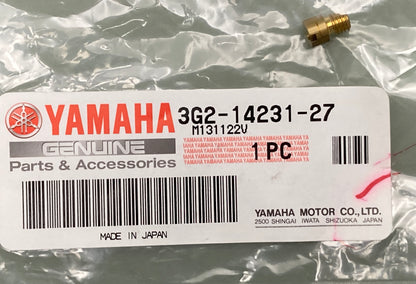New Genuine Yamaha 3G2-14231-27 Jet, Main, (#135)