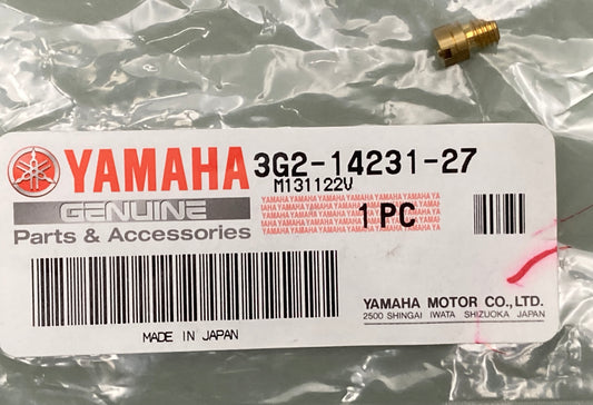 New Genuine Yamaha 3G2-14231-27 Jet, Main, (#135)