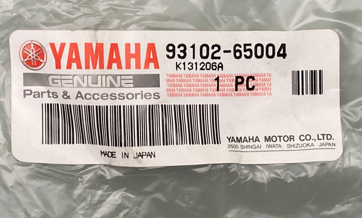New Genuine Yamaha 93102-65004 Oil Seal