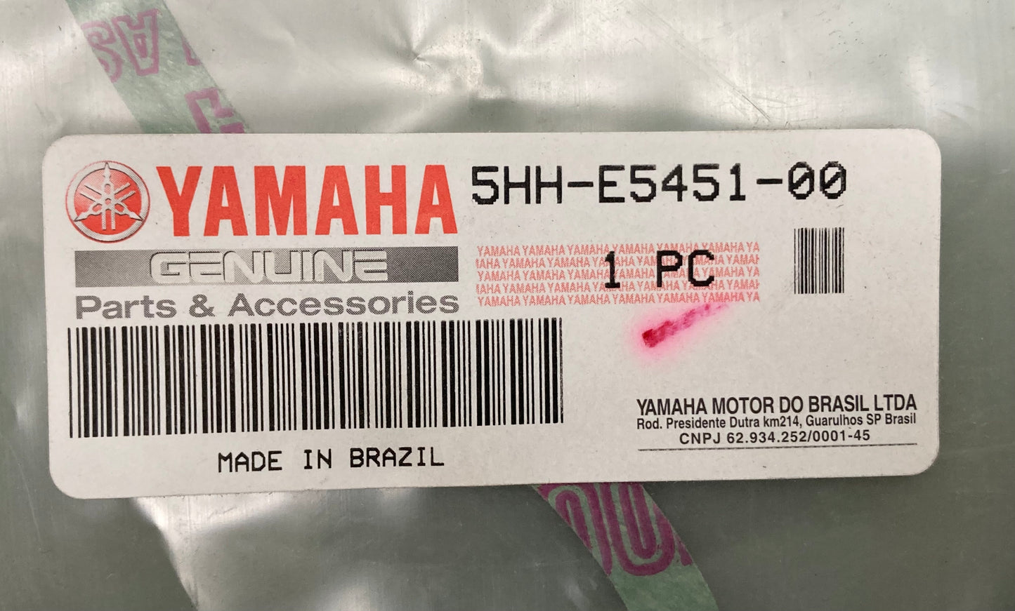 New Genuine Yamaha 5HH-E5451-00 Gasket, Crankcase, Cover, 1