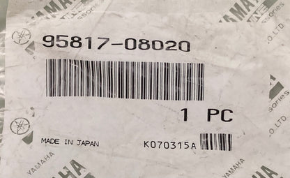 New Genuine Yamaha 95817-08020 Bolt, Flange, (8Ab)