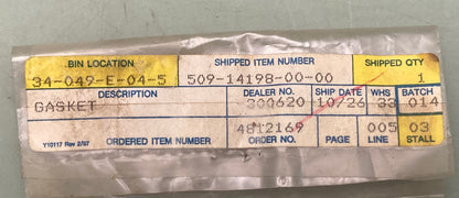 New Replaces Yamaha 509-14198-00-00 Gasket