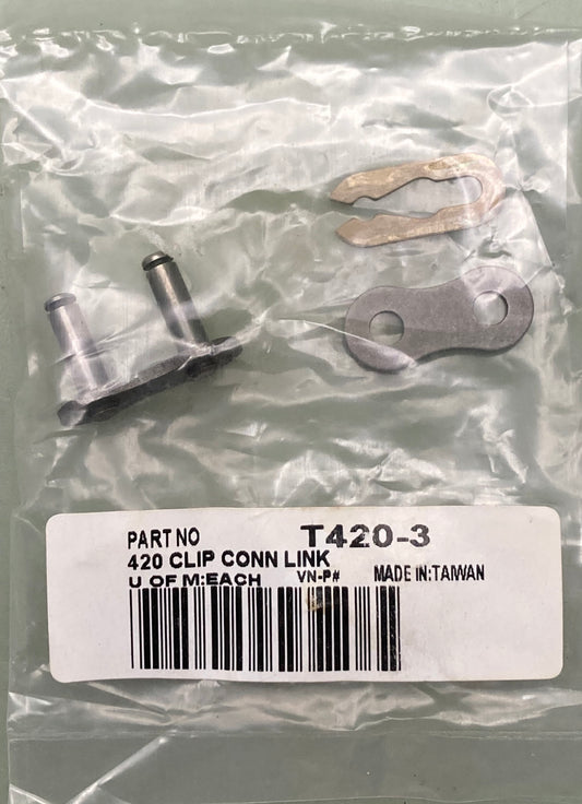 New Replaces Parts Unlimited T420-3 Motorcycle Chain Clip Connecting Link