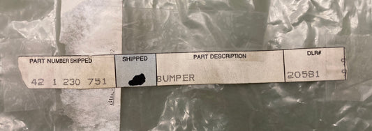 New Replaces BMW 42 1 230 751 Bumper 31 42 1 230 751