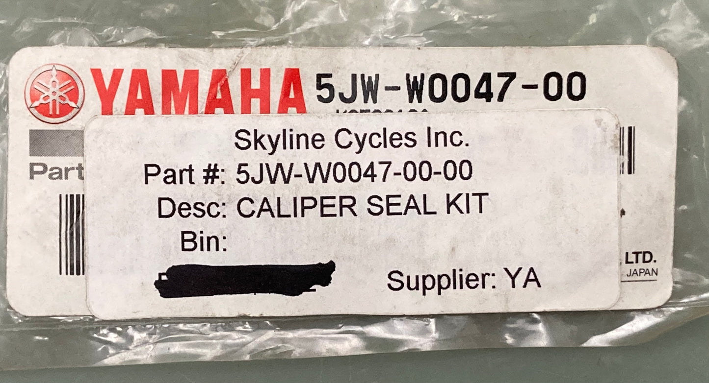 New Genuine Yamaha 5JW-W0047-00 Caliper Seal Kit 5JW-25803-00-00