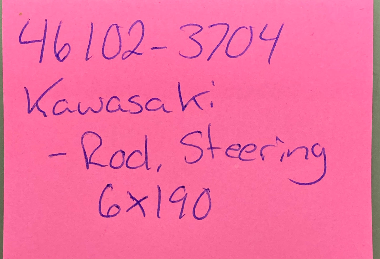 New Replaces Kawasaki 46102-3704 Rod, Steering, 6X190