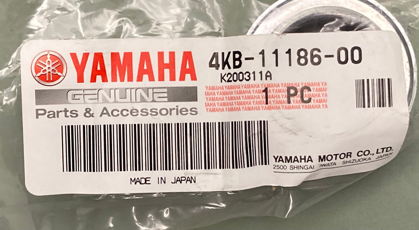 New Genuine Yamaha 4KB-11186-00 Cover, Cylinder, Head, Side, 2; 4KB-11186-00-00