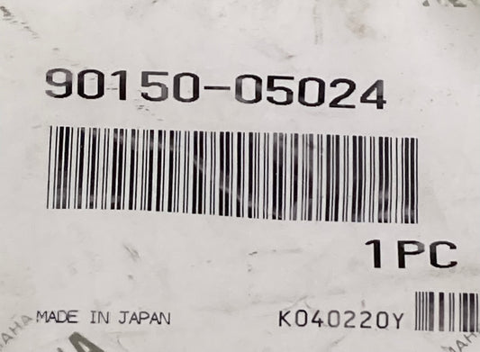 New Genuine Yamaha 90150-05024 Screw, Round, Head; 90150-05024-00