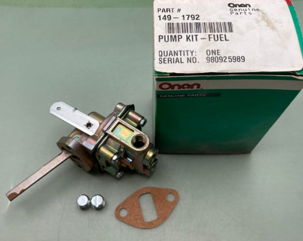 ONAN 149-1792 Fuel Pump Kit New Genuine