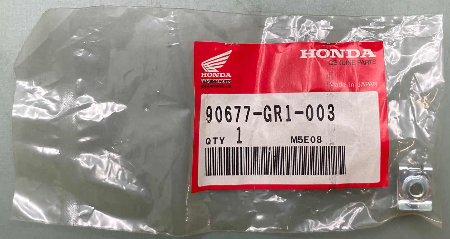 New Genuine Honda 90677-GR1-003 Nut, Clip 5mm