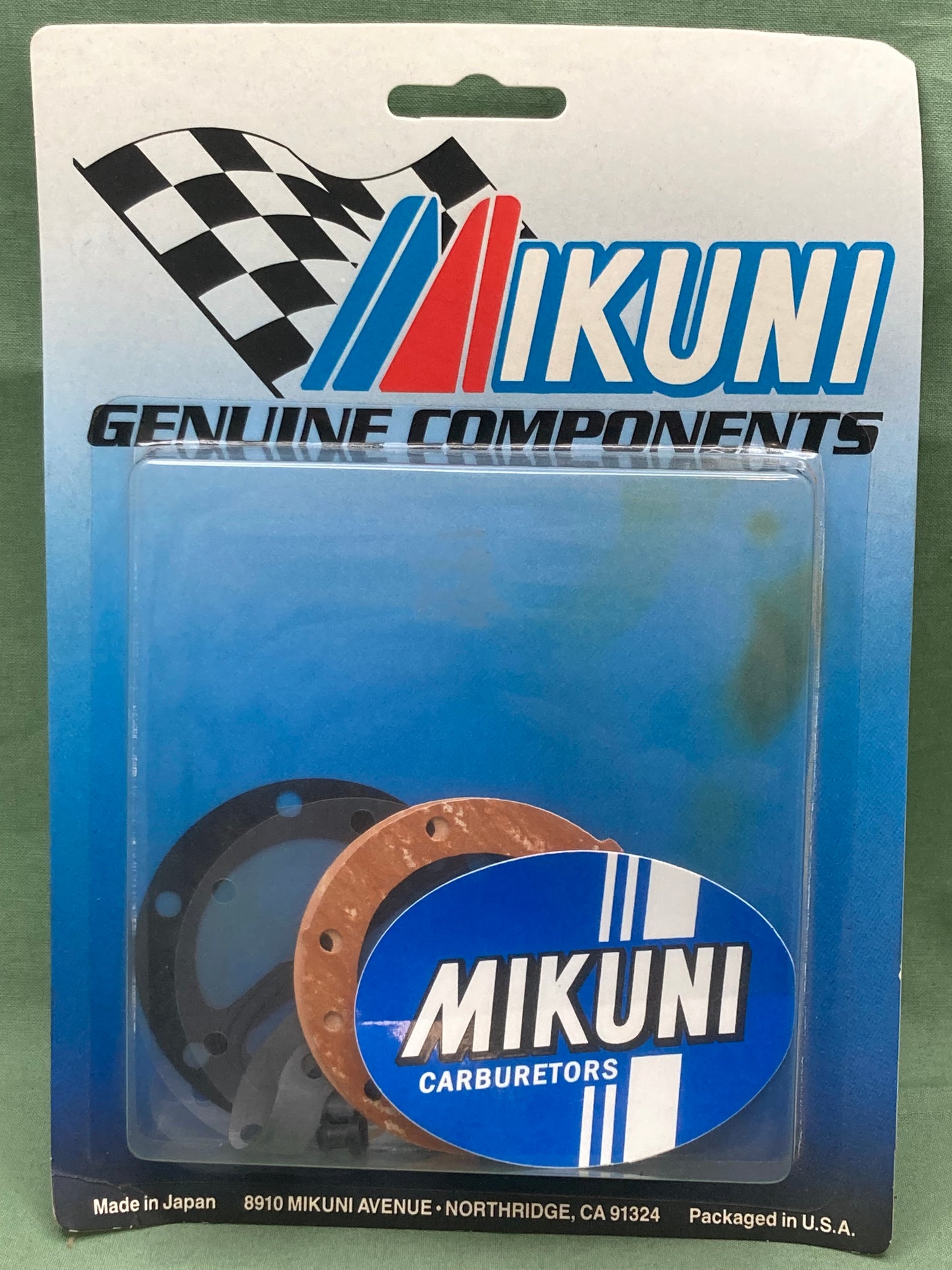 New Genuine Mikuni MK-DF52 Fuel Pump Rebuild Kit