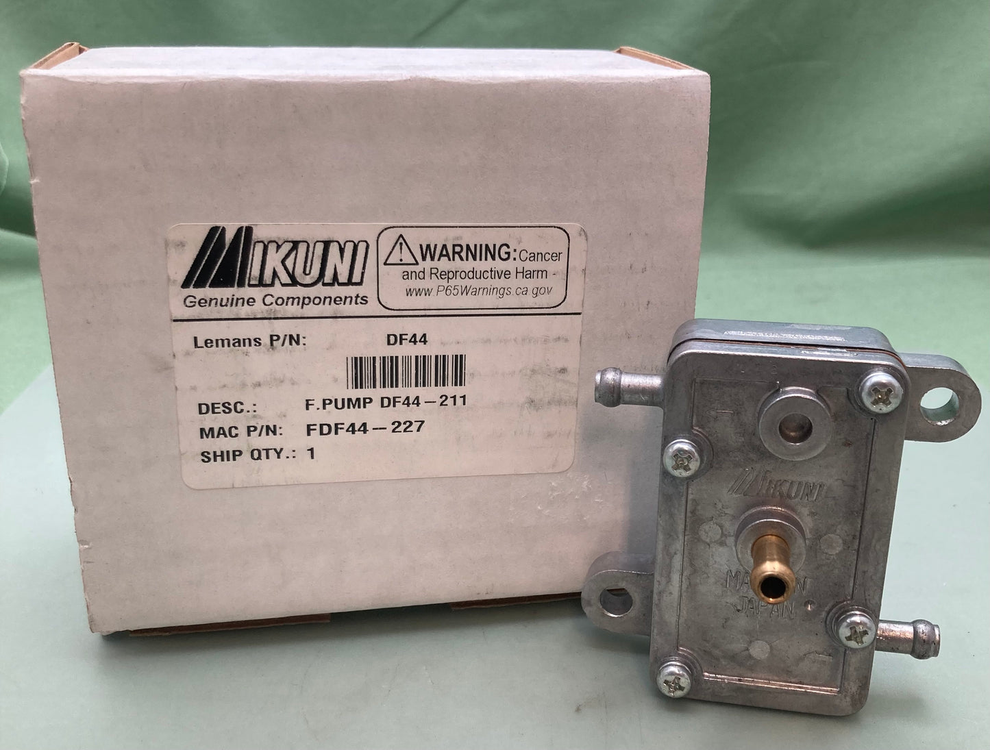 New Genuine Mikuni FDF44-227 Fuel Pump DF44-211