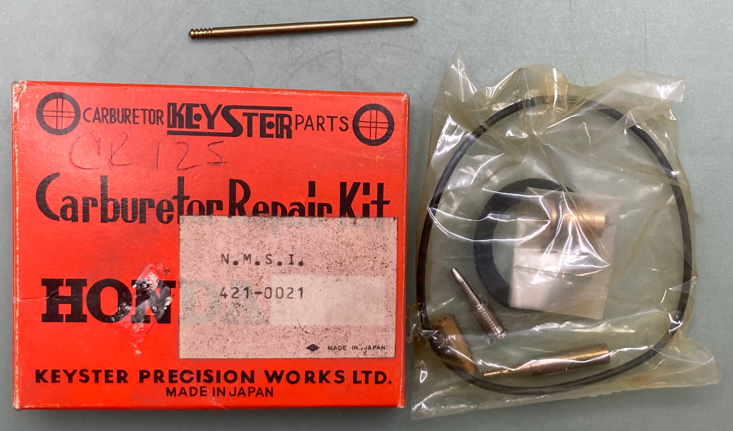 New Genuine Keyster 421-0021 Carburetor Repair Kit Honda