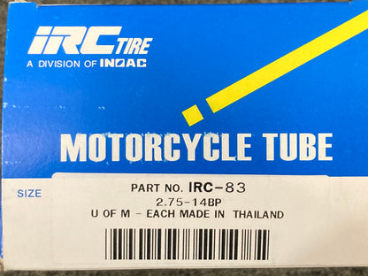 New Genuine IRC IRC-83 MC Tube 2.75-14BP