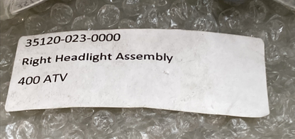 NEW REPLACES HISUN 35180-103-0000 Front Light Right 400cc