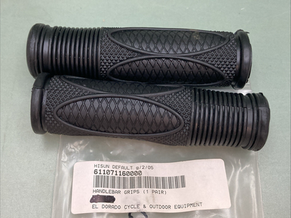NEW REPLACES HISUN 61107-116-0000 HANDLEBAR GRIP SET