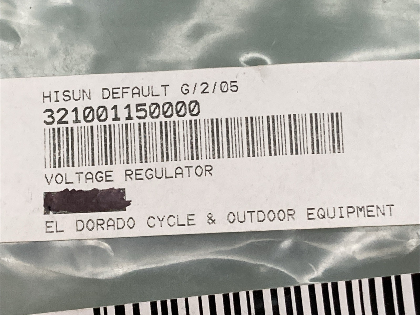 NEW GENUINE HISUN 32100-115-0000 Rectifier Voltage Regulator, 400-700cc, ATV/UTV