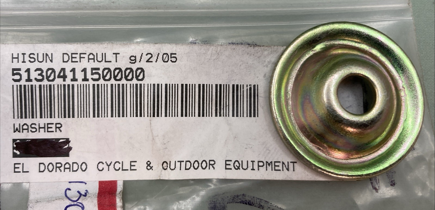 NEW REPLACES HISUN 51304-115-0000 CAP WASHER