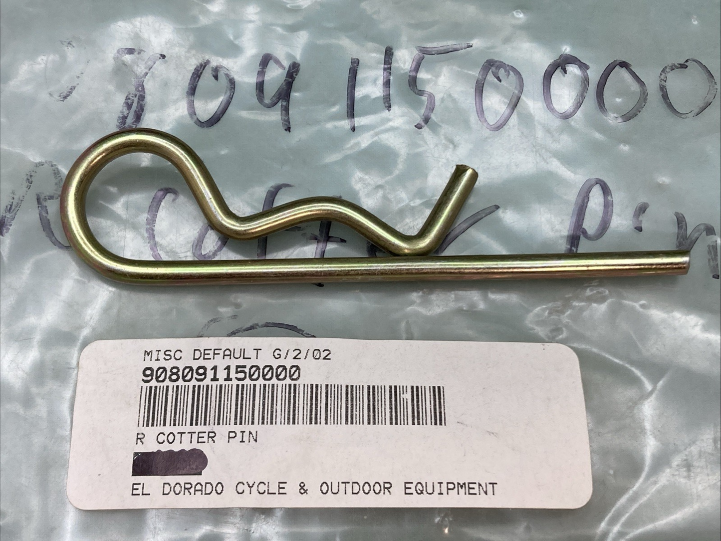 QTY 3 NEW REPLACES HISUN 90809-115-0000 R COTTER PIN