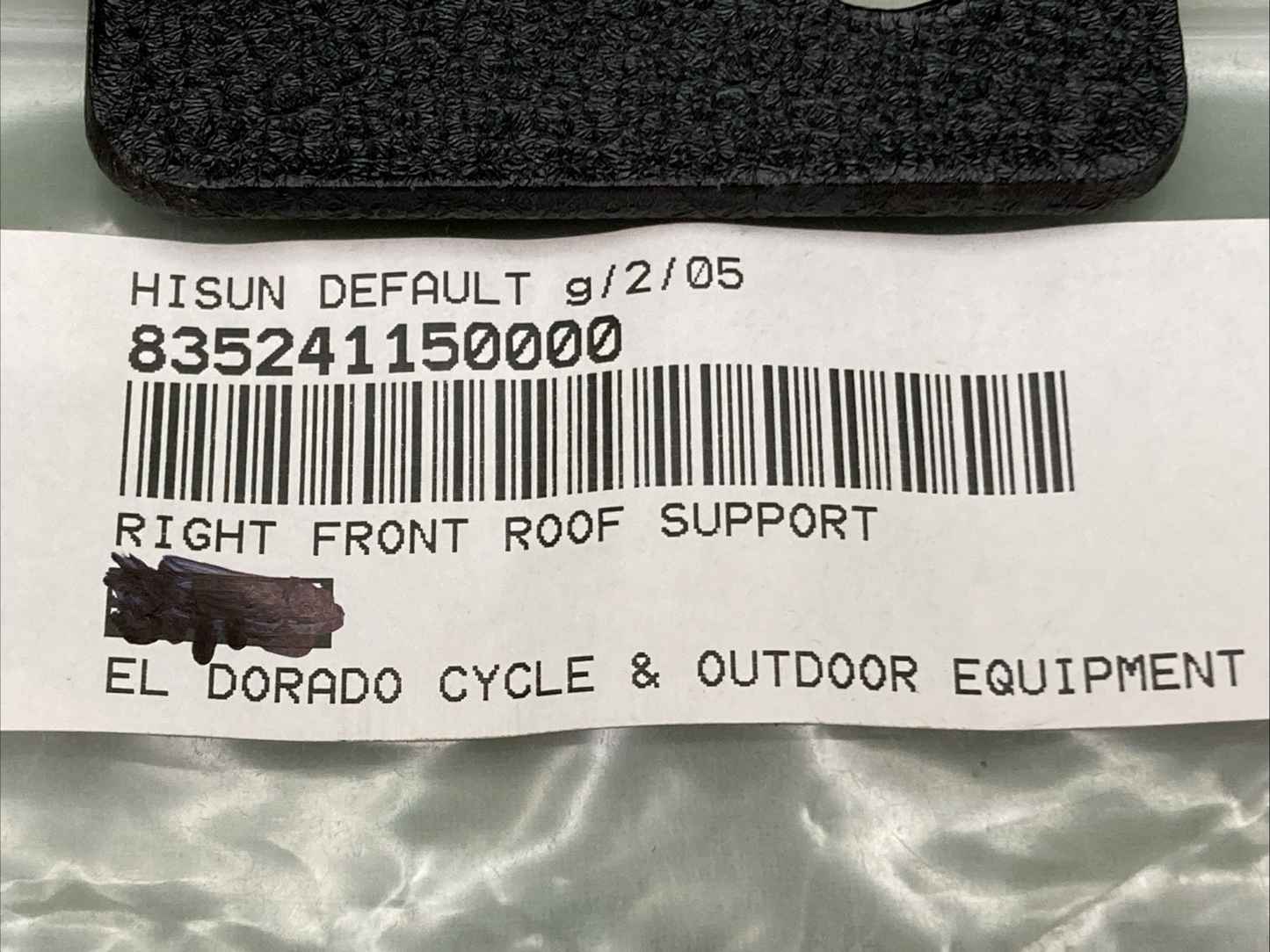 NEW REPLACES HISUN 83524-115-0000 RIGHT FRONT ROOF SUPPORT