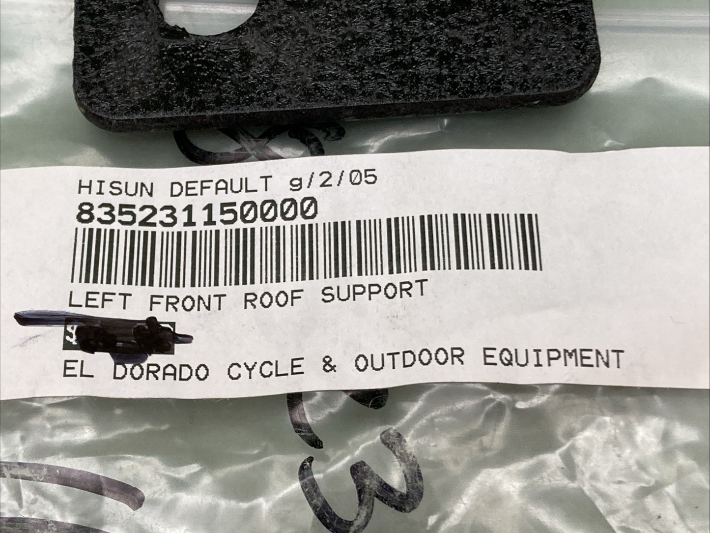 NEW REPLACES HISUN 83523-115-0000 LEFT FRONT ROOF SUPPORT