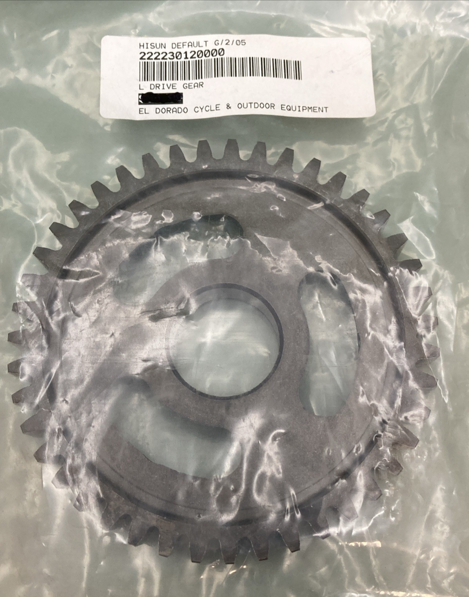 NEW REPLACES HISUN 22223-012-0000 L DRIVE GEAR