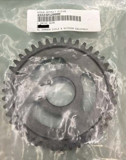 NEW REPLACES HISUN 22223-012-0000 L DRIVE GEAR