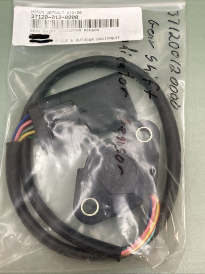NEW REPLACES HISUN 37120-012-0000 GEAR SHIF INDICATOR SENSOR
