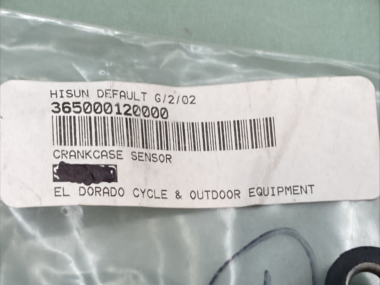 NEW REPLACES HISUN 36500-012-0000 CEANKCASE SENSOR