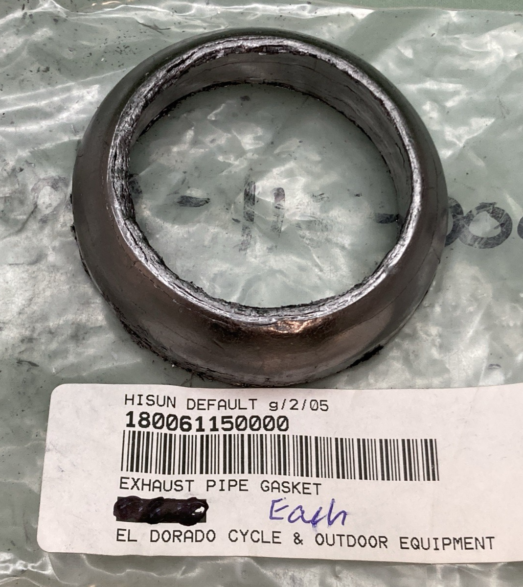 NEW REPLACES HISUN 18006-115-0000 Engine Exhaust Gasket