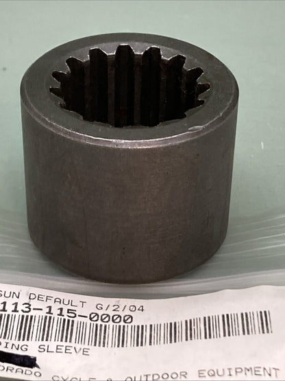 NEW REPLACES HISUN 47113-115-0000 SLIDING SLEEVE