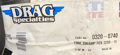 NEW GENUINE AMS 0320-0740 Swamp Fox AT22x8-10 F/R 6 Ply ATV UTV Tire