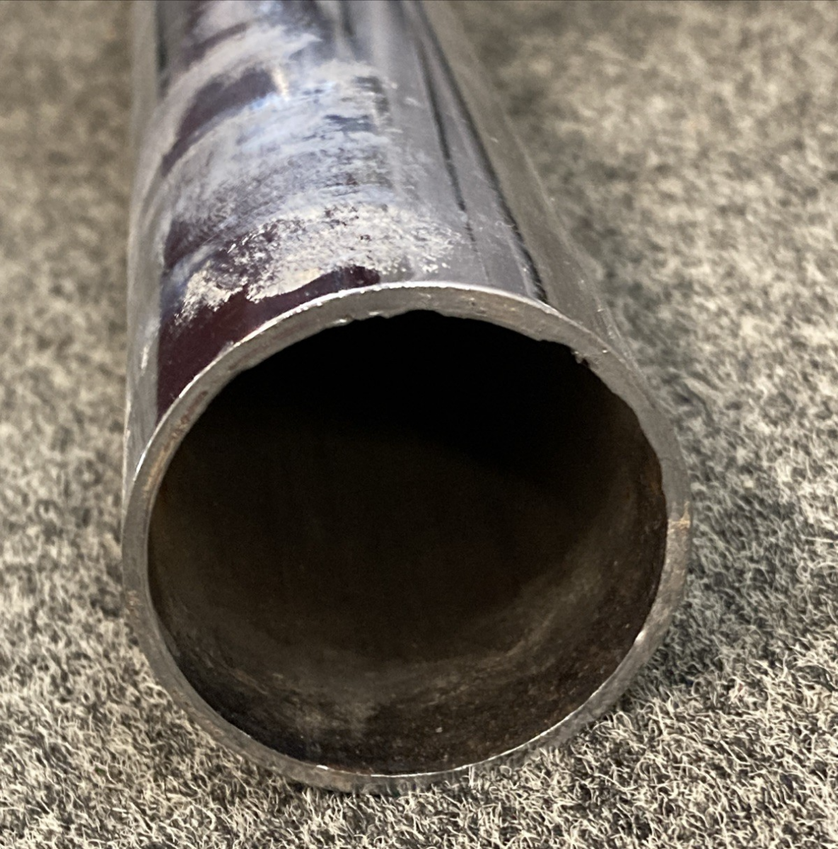 GENUINE BSA 42-2705 Exhaust Pipe, Early Swinging Arm