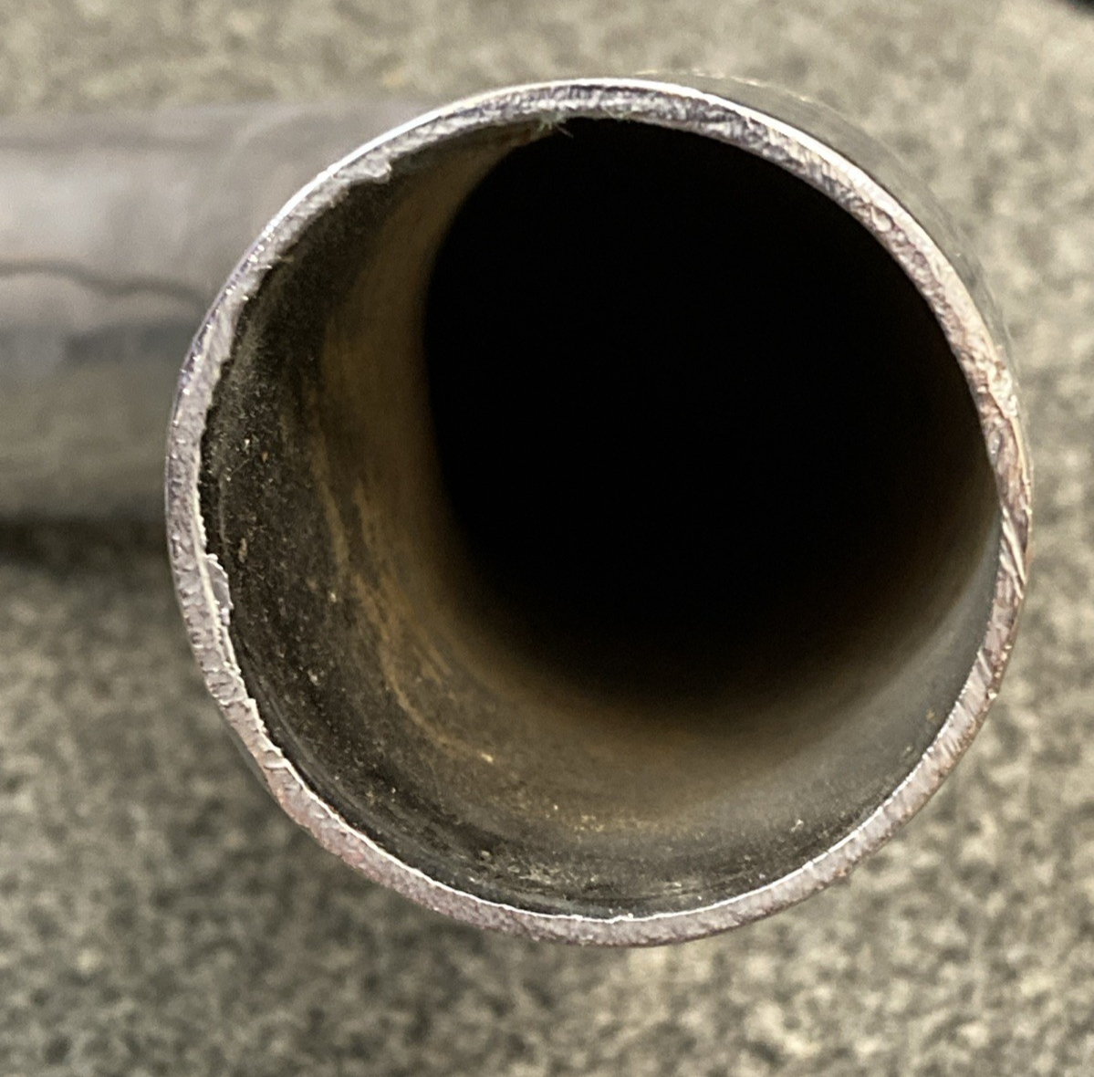 GENUINE BSA 42-2705 Exhaust Pipe, Early Swinging Arm