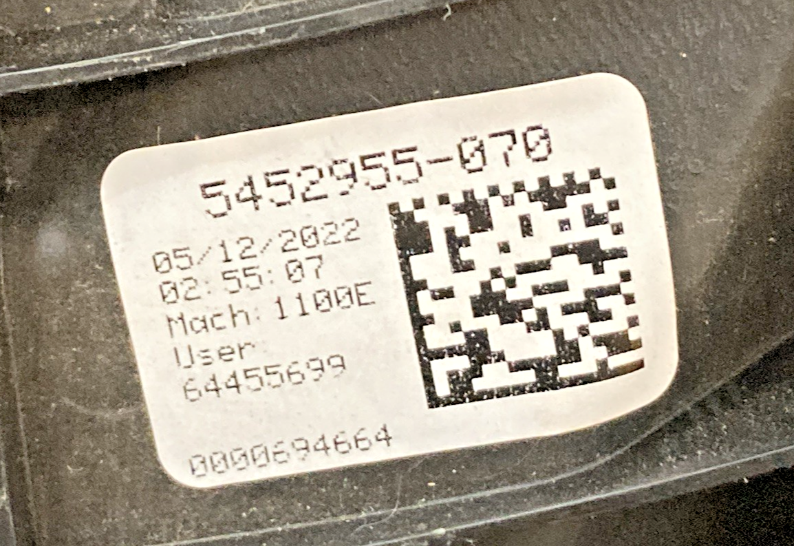 New Genuine Polaris 5452955-070 Cover Storage, Rear, Blk