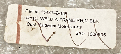 New Replaces Polaris 1543142-458 A-Frame, Rh, Matte, Black