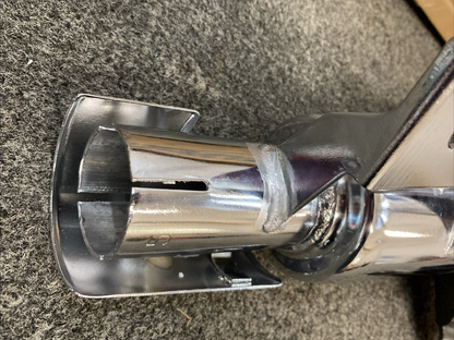 NEW GENUINE TRIUMPH T2206490 Silencer, Exhaust, Rh, Cat, C4