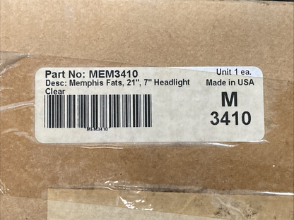 NEW GENUINE MEMPHIS SHADES MEM3410 MEMPHIS FATS, 21", 7" HEADLIGHT
