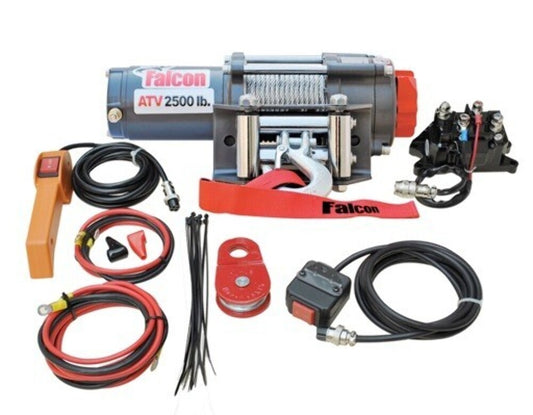 NEW GENUINE FALCON 17153 UNIVERSAL WINCH KIT ATV 2500LB.