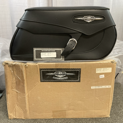 NEW GENUINE SUZUKI 990A0-77031 Boulevard RIGID MOUNT SADDLEBAGS SET