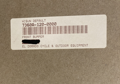 NEW GENUINE HISUN 7360A-120-0000 FRONT BUMPER