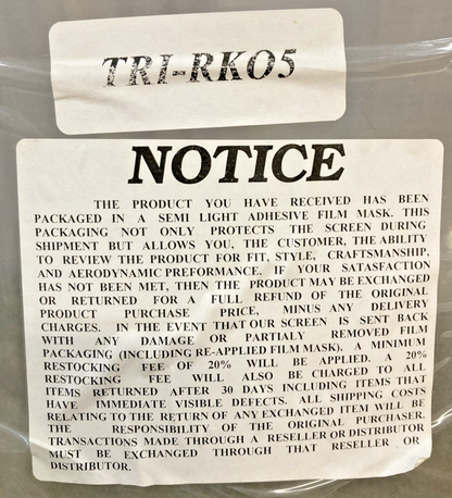 NEW REPLACES TRIUMPH TRI-RK05 ROCKET III WINDSHIELD 25"