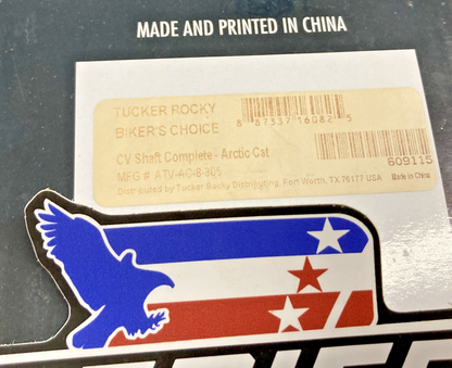 New Genuine QuadBoss 609115 CV Shaft