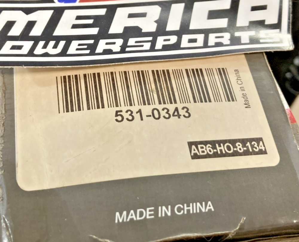 New Genuine All Balls AB6-HO-8-134 Heavy Duty Axle 531-0343