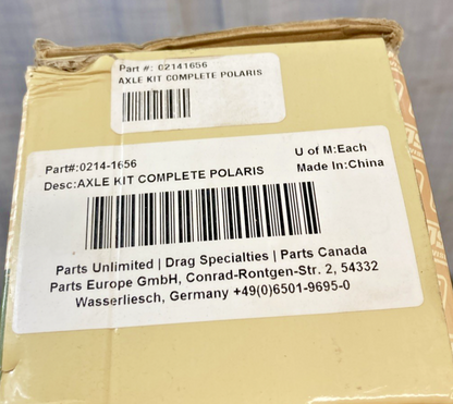 New Genuine Moose Utility Division 0214-1656 Axle