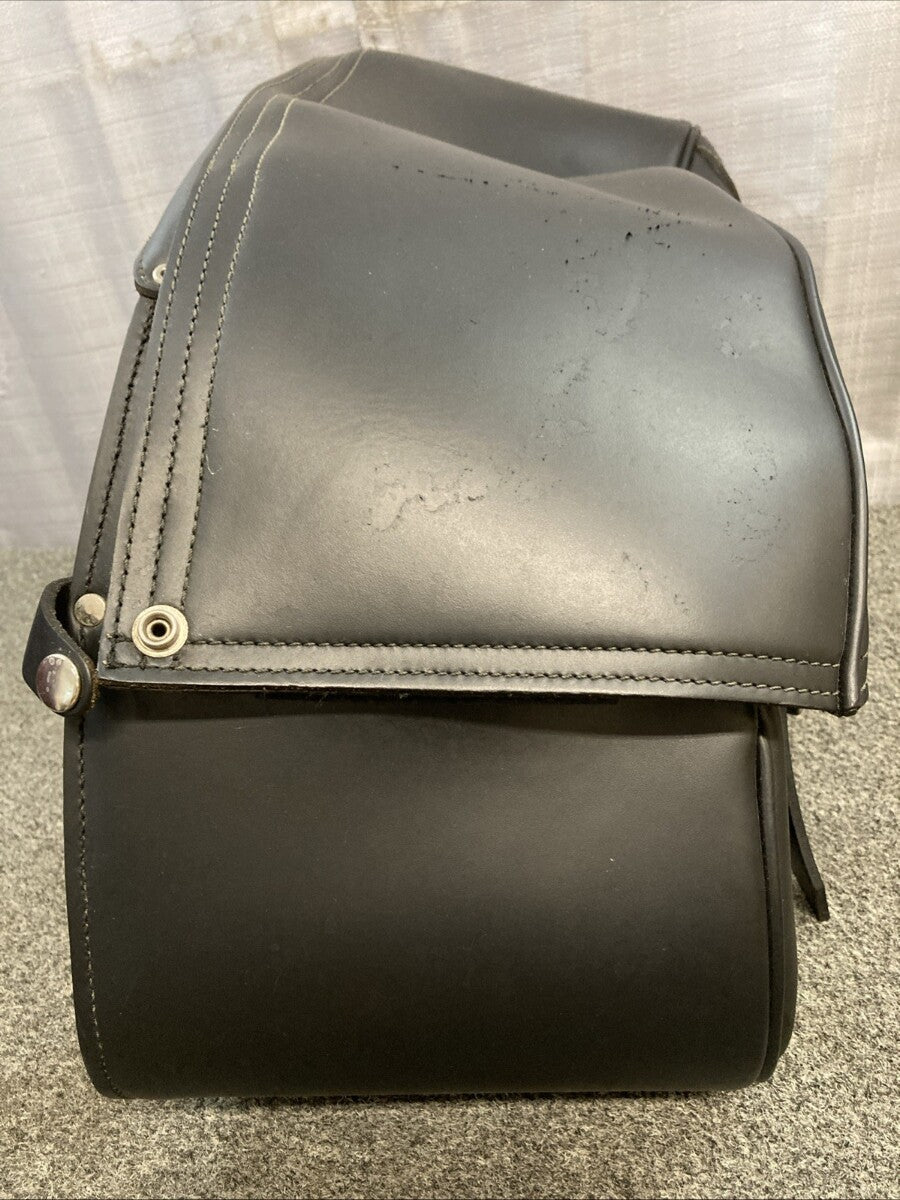 NEW GENUINE TRIUMPH A9528035 LEATHER PANNIER SET