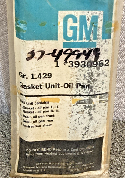 NEW GENUINE GM 3930962 GASKET KIT