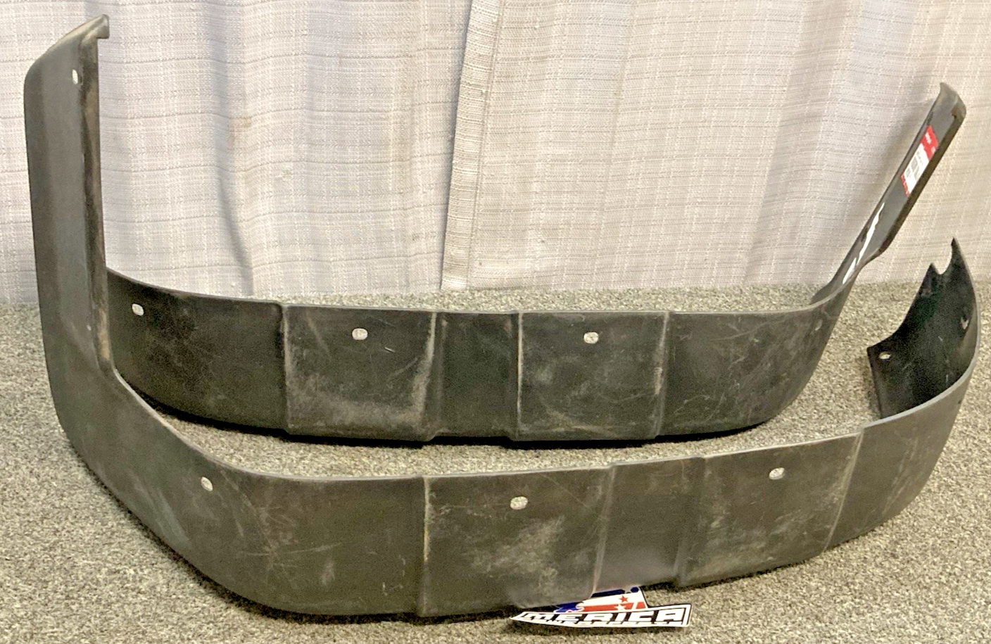 New Genuine Honda 80221-HM7-000ZB Splash Guard Lh Rh Fender Set, Black